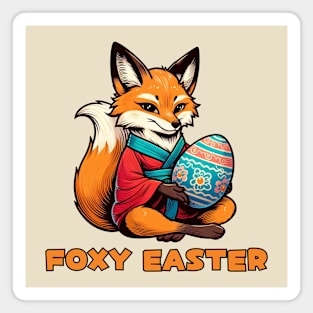 Foxy Easter festival Magnet